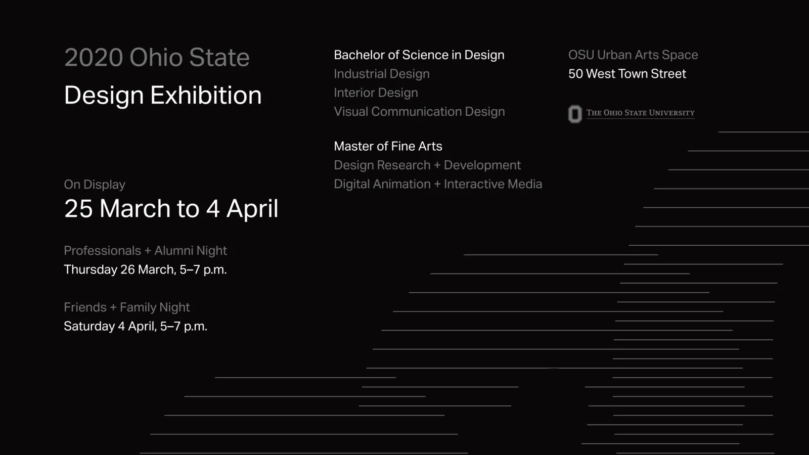 2020 Design Exhibition