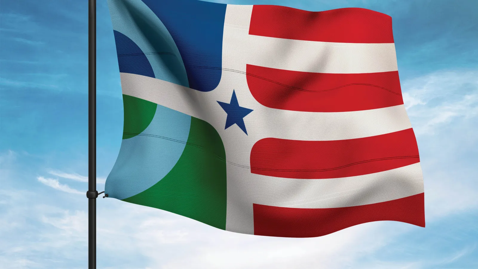 Peoples Flag of Columbus Ohio