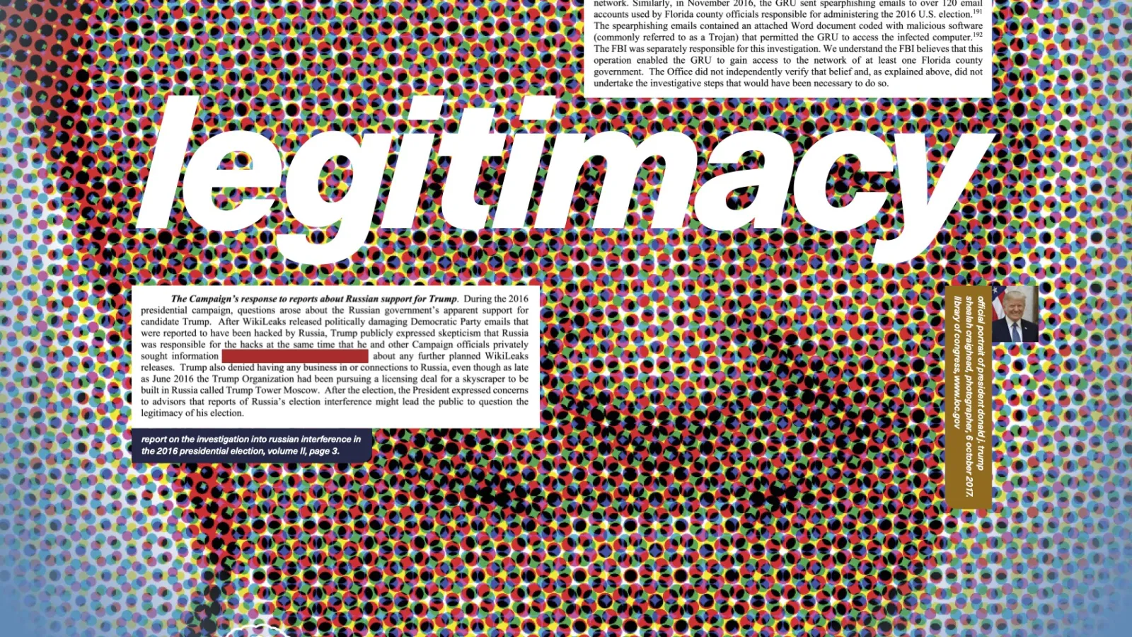 Ongoing Matters exhibit poster
