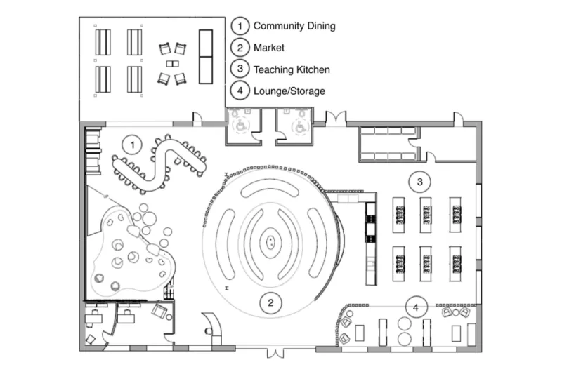Floor plan of Fresh Franklinton