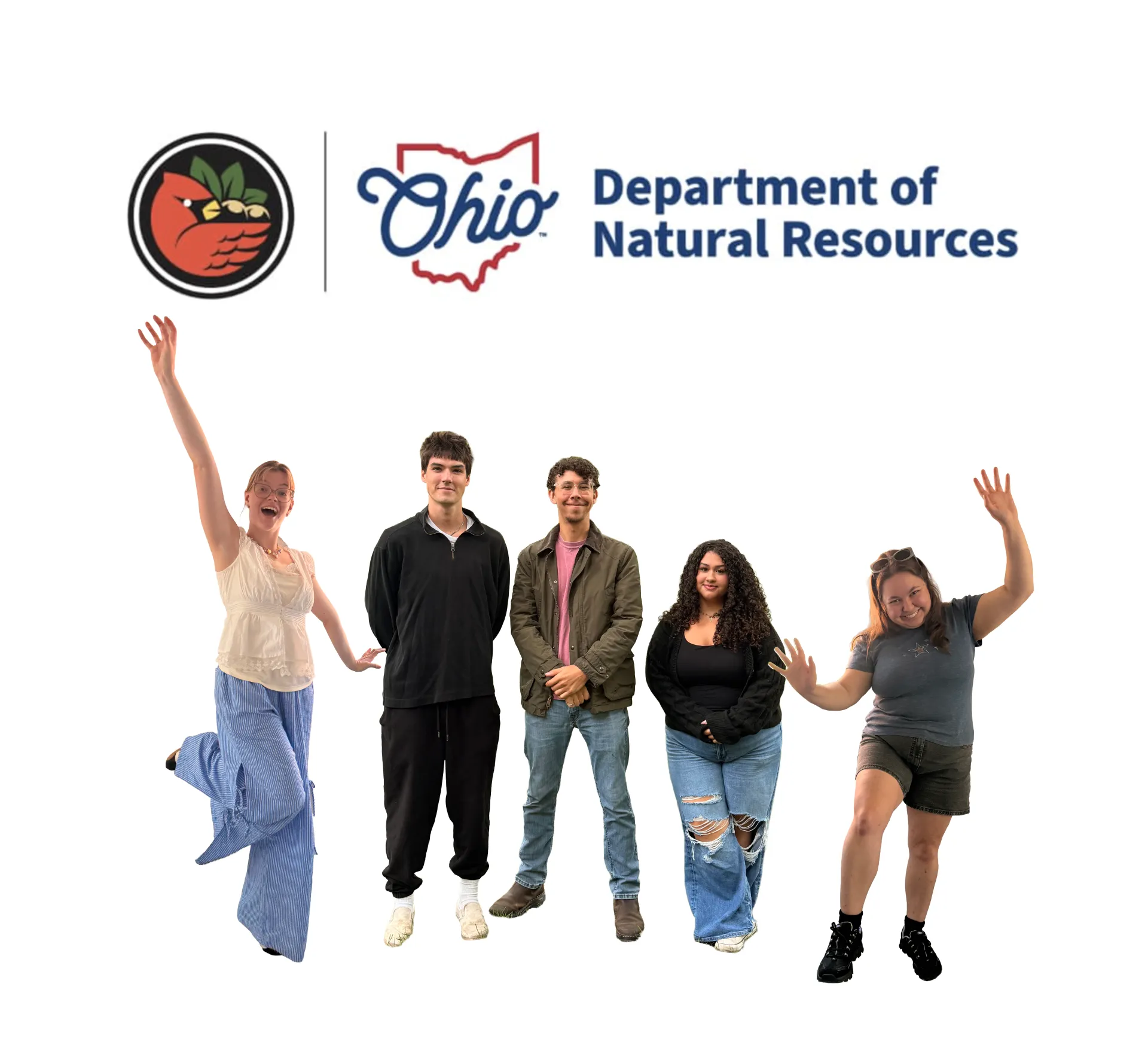 Students posing for a photo.